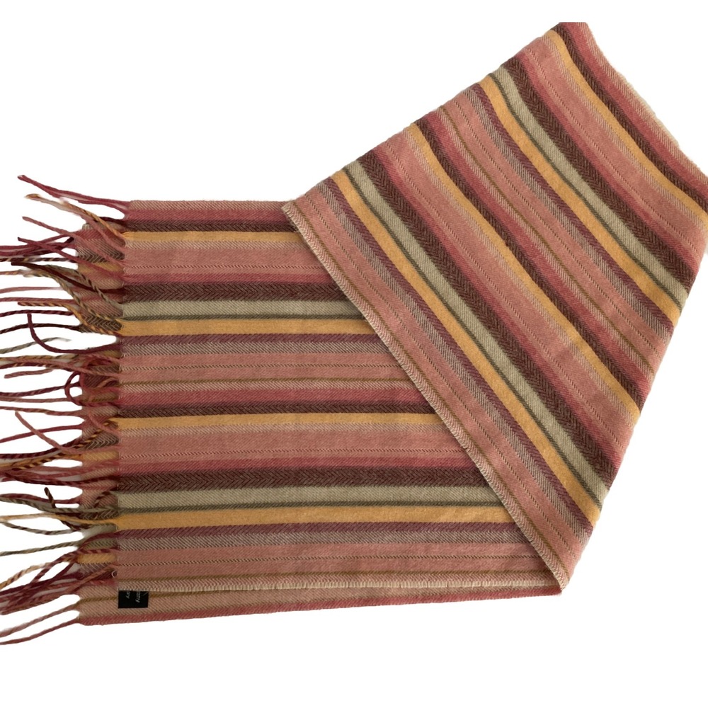 Woman's Winter Scarf Pink Tones Made In Germany So Soft 100% Acrylic